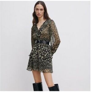 Zara Animal Print Dress
